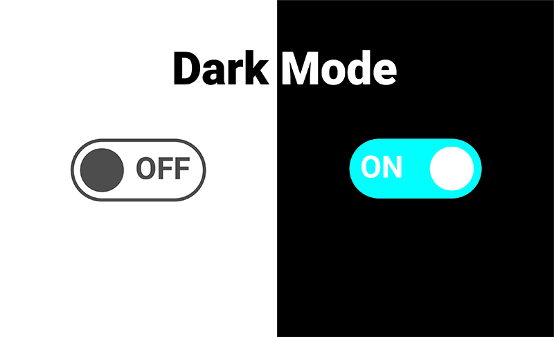 The Switch has an inverted color mode. I present, inverted Off the