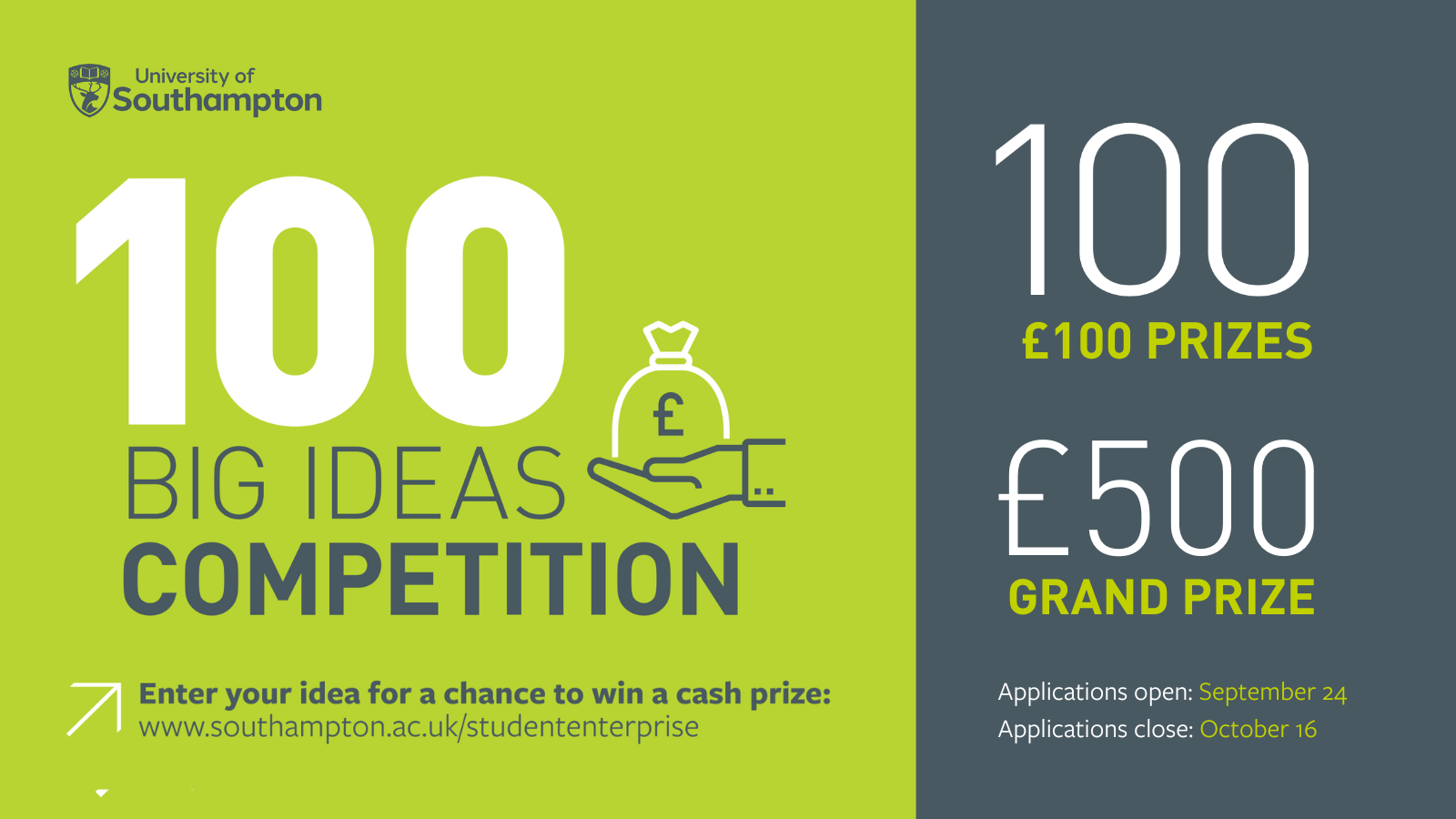 100 Big Ideas Competition 2022 | Careers, Employability and Student ...