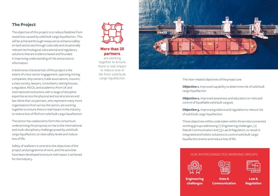 Solid bulk cargo liquefaction brochure page 3