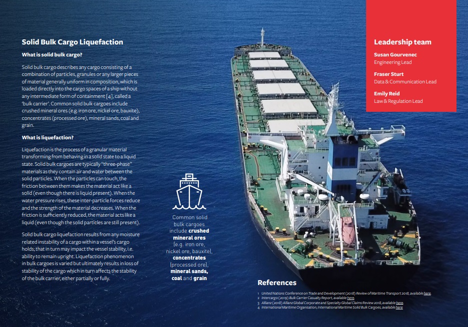 Solid bulk cargo liquefaction brochure page 4