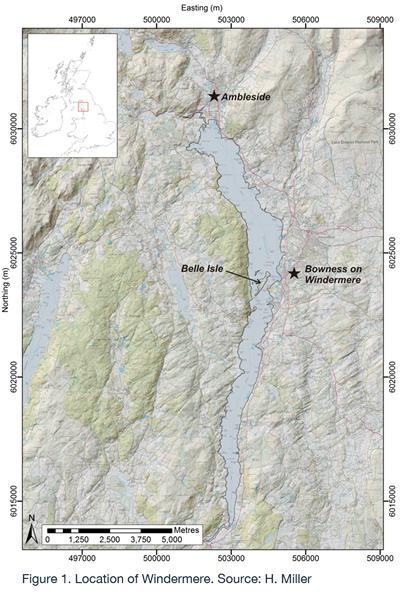 Location of Windermere