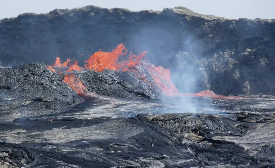 eruption of Erta Ale volcano in Ethopia