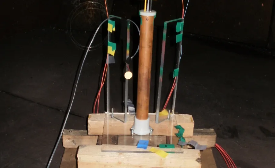 A fibre Bragg grating field test