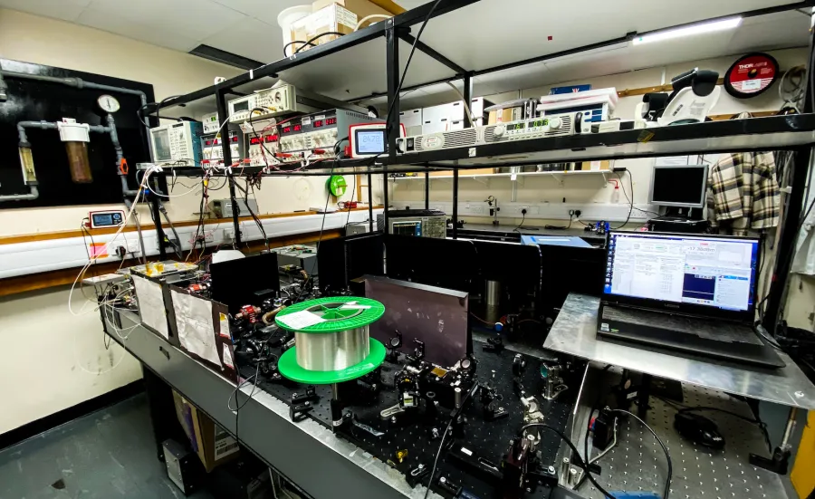 Inside the Fiber laboratory