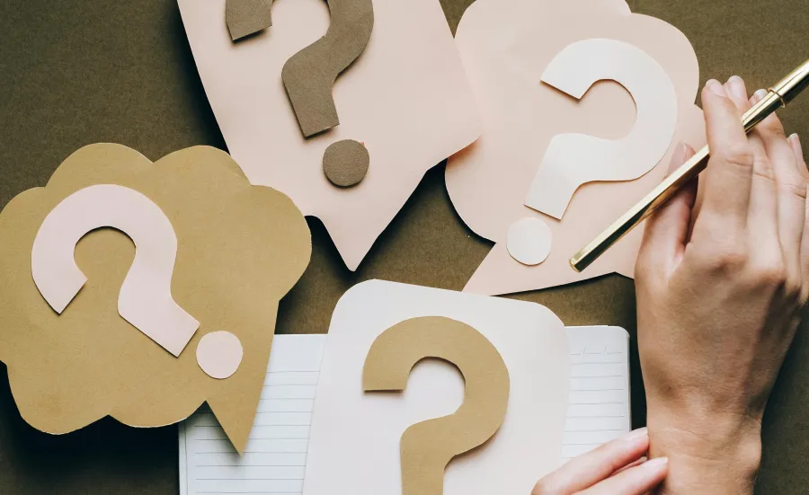 Question Marks on Paper Crafts · Free Stock Photo