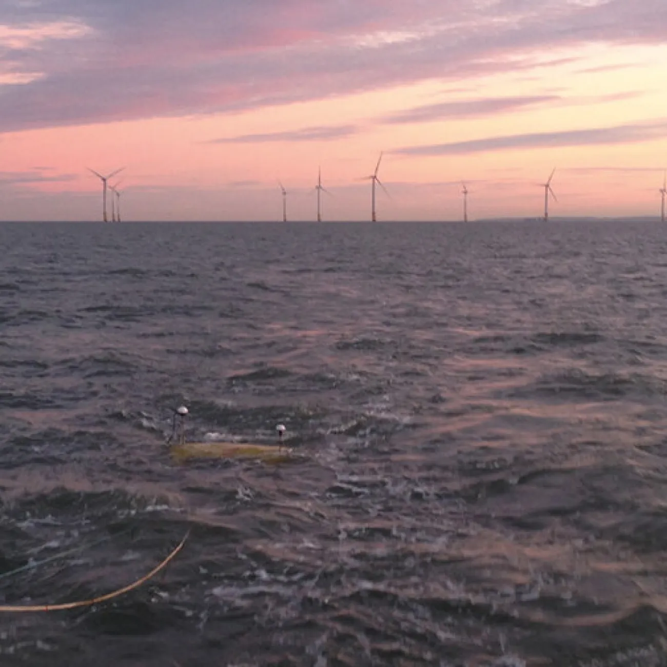 3D chirp assessing underwater cables at sea