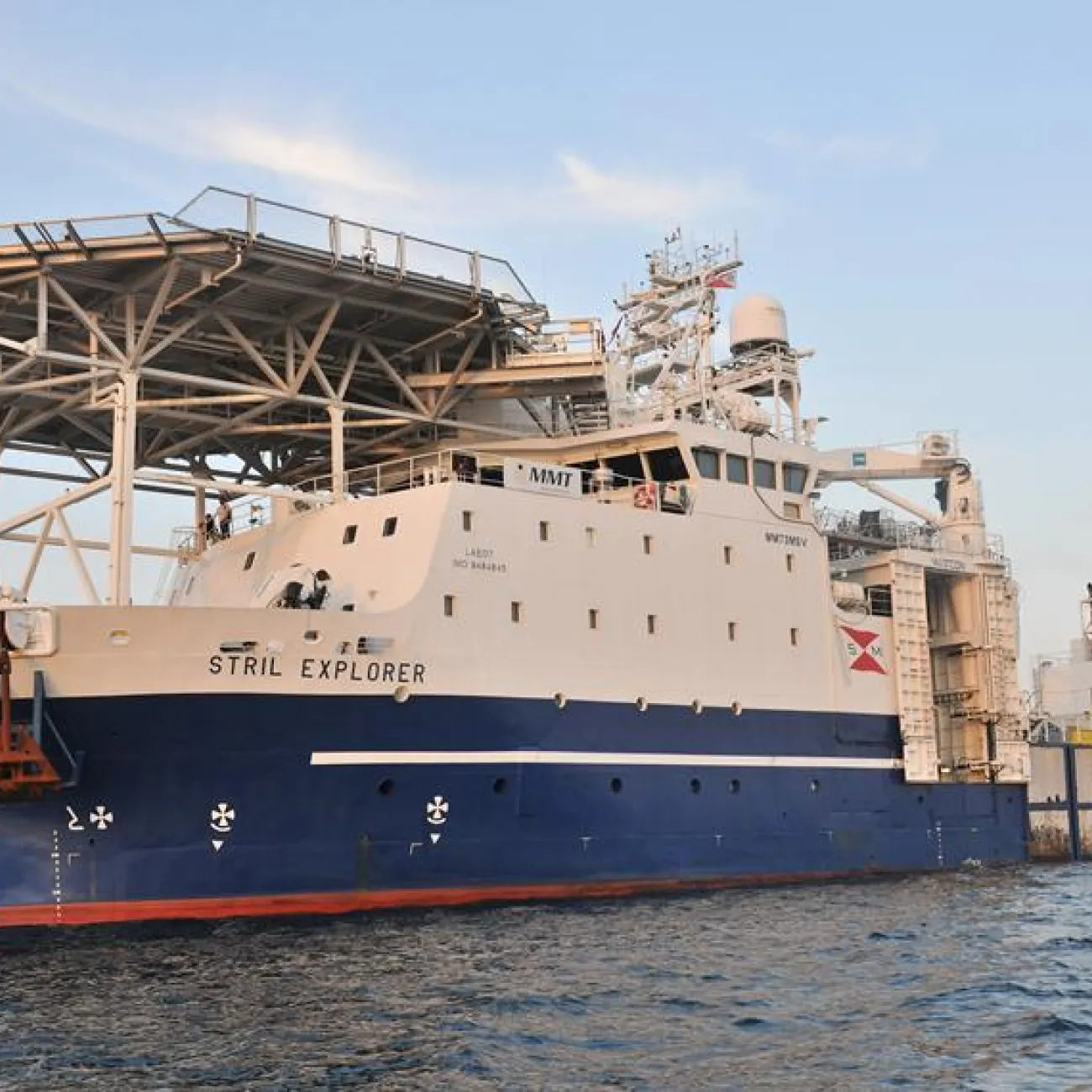 Stril Explorer Black Sea Project in operation at sea