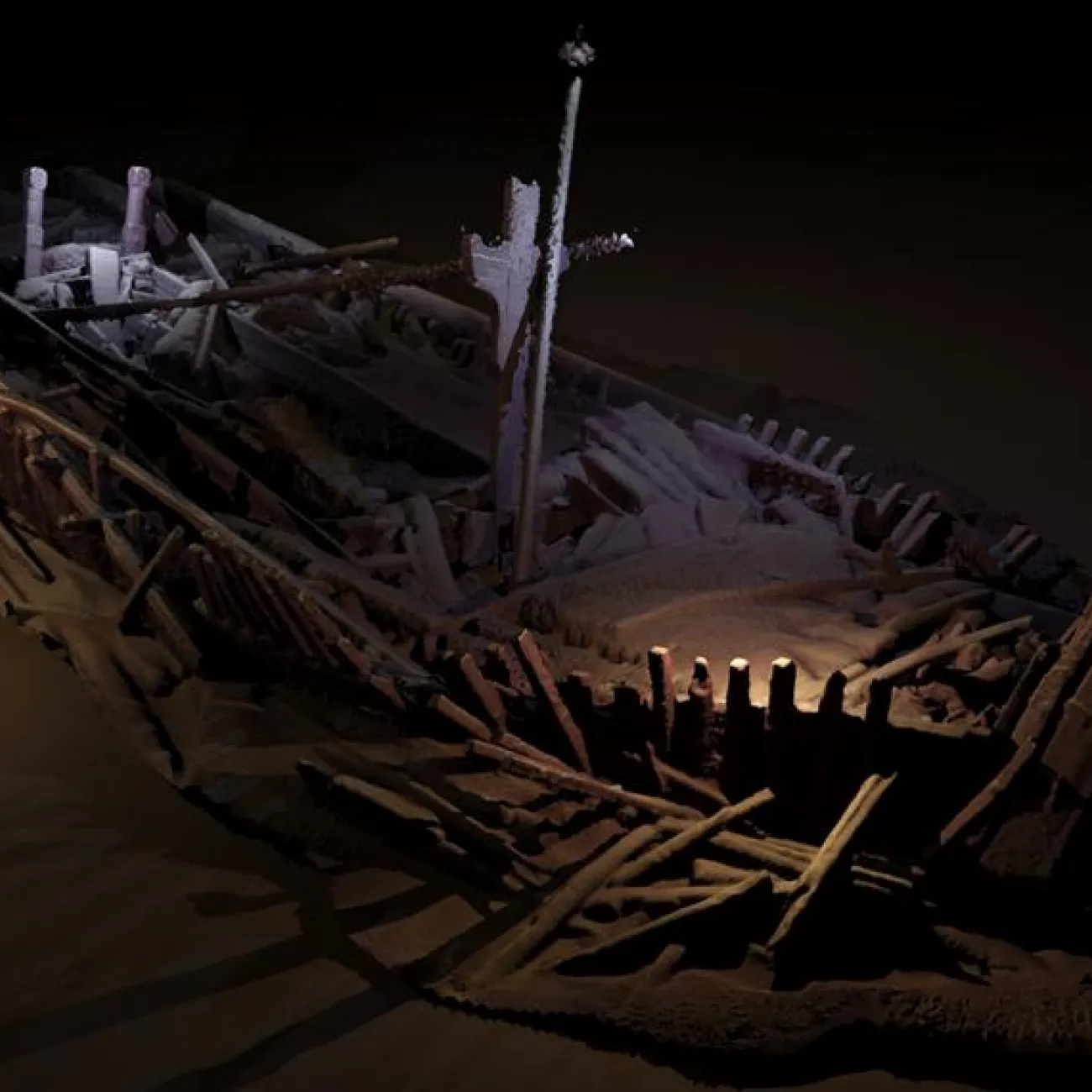 3D Model of Ottoman period shipwreck 