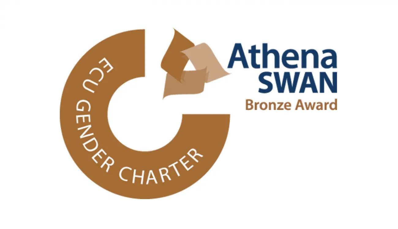 Athena Swan bronze award logo